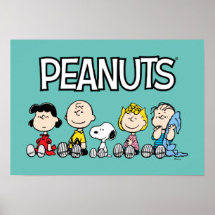 Peanuts Gang Sitta Together Poster