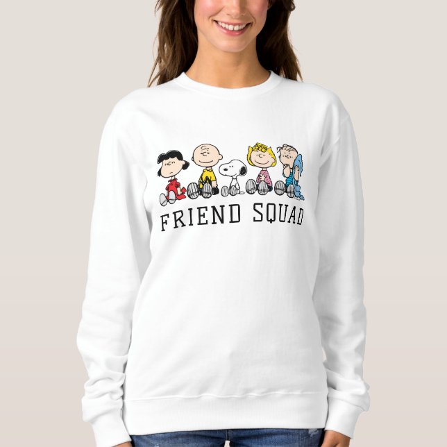 Peanuts Gang Sitta Together T Shirt (Framsida)