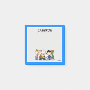 Peanuts Gang Together#F5926C Post-it Block
