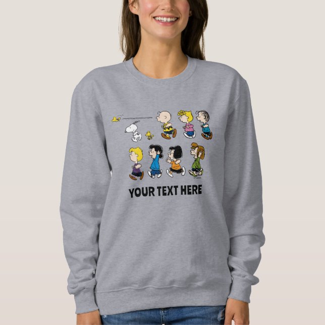 Peanuts | Gänget går framåt T Shirt (Framsida)
