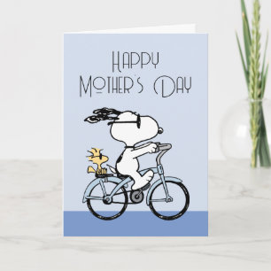 Peanuts Glad mors dag Helgkort