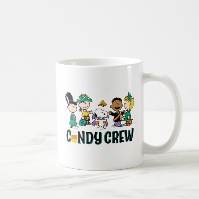 Peanuts Godisgäng Halloween-ligan Kaffemugg (Höger)