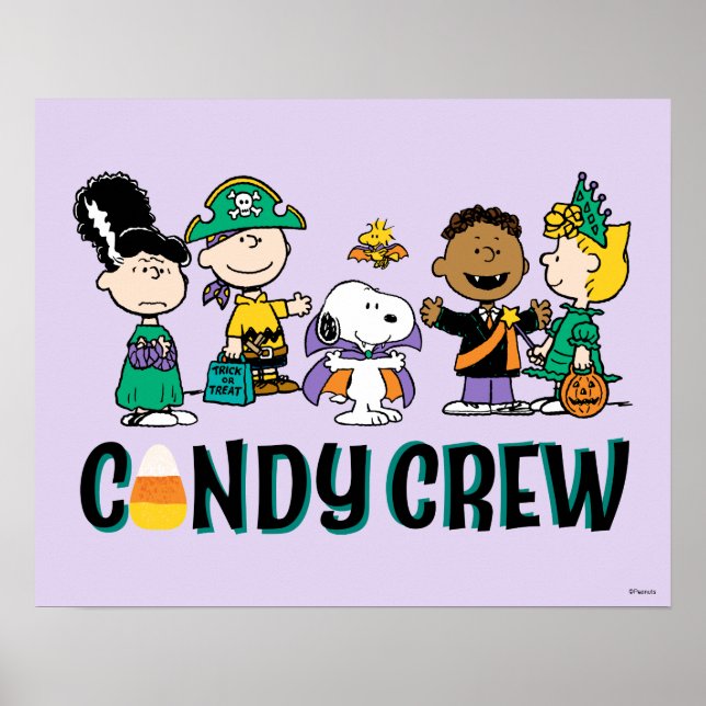 Peanuts Godisgäng Halloween-ligan Poster (Framsidan)