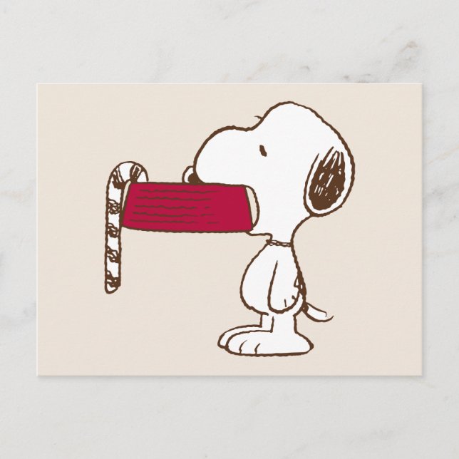Peanuts | Höjdpunkter under högtider Vykort (Framsida)