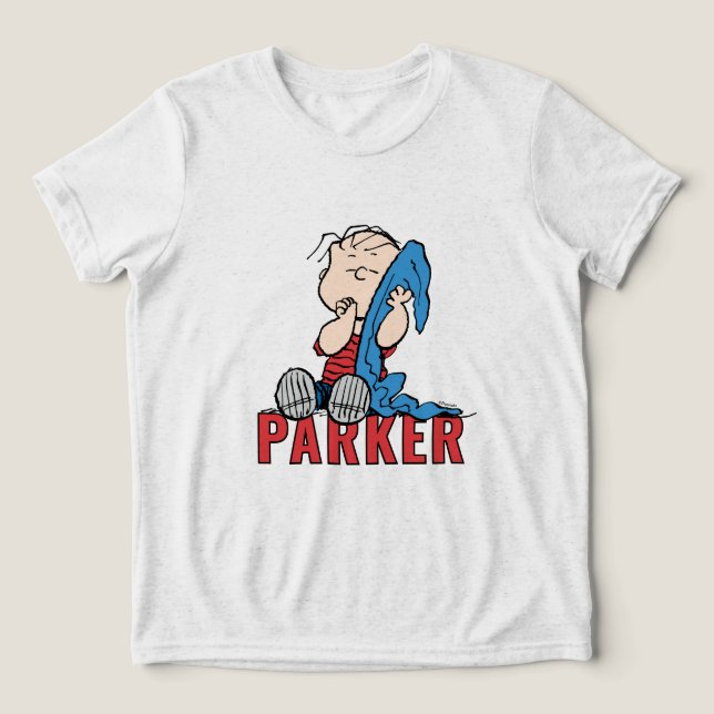 Peanuts | Linus & His Blanket T Shirt (Design Framsida)