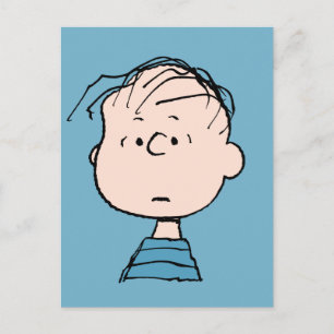 Peanuts   Linus Porträtt Vykort