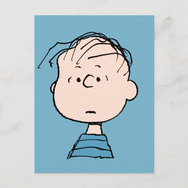 Peanuts | Linus Porträtt Vykort (Framsida)