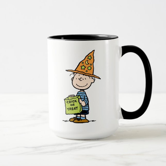 Peanuts Linus Trollkarl Bus eller Buss Mugg (Höger)