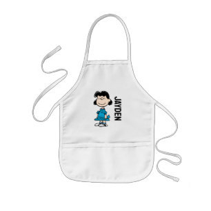 PEANUTS Lucy Lägg till ditt namn Barnförkläde