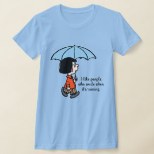 Peanuts Marcie under paraply T Shirt
