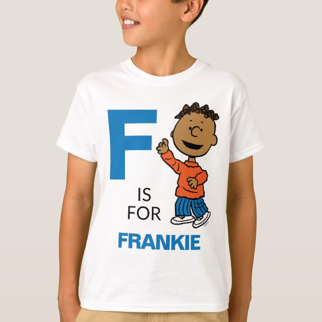 PEANUTS | Personlig Franklin T Shirt (Framsida)