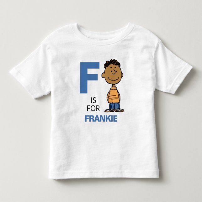 PEANUTS | Personlig Franklin T Shirt (Framsida)