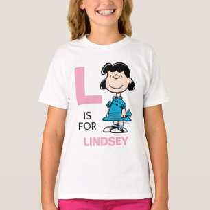 PEANUTS Personlig Lucy T Shirt