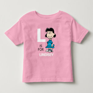 PEANUTS   Personlig Lucy T Shirt