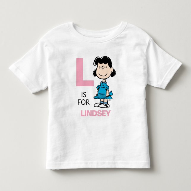 PEANUTS | Personlig Lucy T Shirt (Framsida)