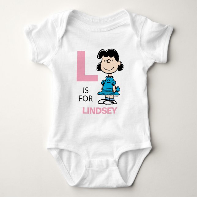 PEANUTS | Personlig Lucy T Shirt (Framsida)