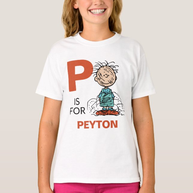 PEANUTS | Personlig Pigpen T Shirt (Framsida)