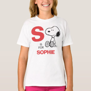 PEANUTS   Personlig Snoopy T Shirt