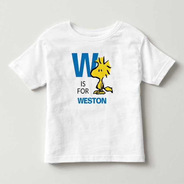 PEANUTS | Personlig Woodstock T Shirt (Framsida)