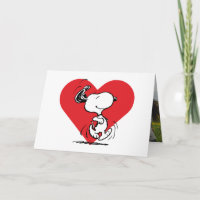 Peanuts | Snoopy Alla hjärtans dag-kort