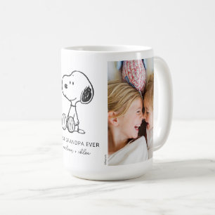 PEANUTS Snoopy - Bästa farfar någonsin-foto Kaffemugg