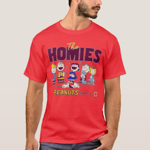 Peanuts Snoopy Charlie Brown Vänner Homies Klubb R T Shirt