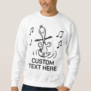 Peanuts Snoopy Dansar Lång Ärmad Tröja