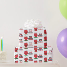 Peanuts Snoopy Dog House Birthday Wrapping Paper Presentpapper