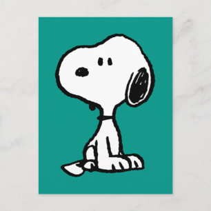 Peanuts   Snoopy Förvandlas Vykort