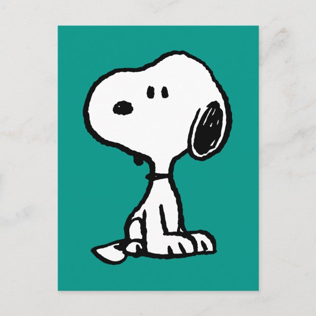 Peanuts | Snoopy Förvandlas Vykort (Framsida)