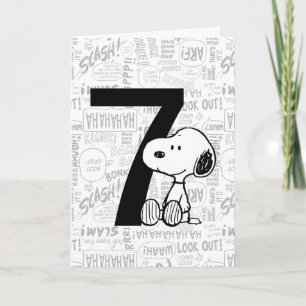 PEANUTS   Snoopy Grattis på födelsedagen Kort