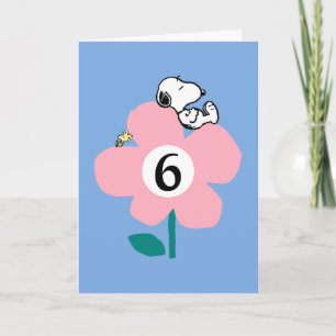 PEANUTS   Snoopy Grattis på födelsedagen Kort