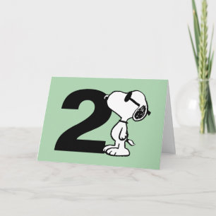 PEANUTS Snoopy Grattis på födelsedagen Kort