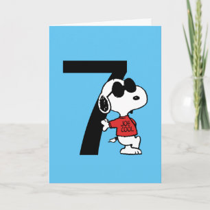 PEANUTS Snoopy Grattis på födelsedagen Kort