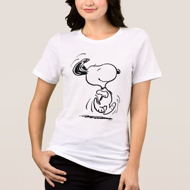 Peanuts | Snoopy Happy Dance T Shirt (Framsida)