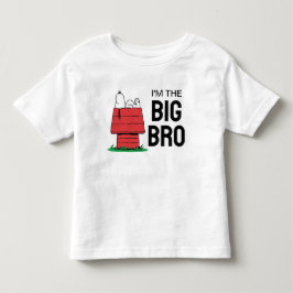 Peanuts Snoopy Hund Hus | Jag är den store brodern T Shirt