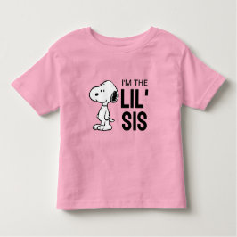 Peanuts Snoopy | Jag är den lilla systern T Shirt