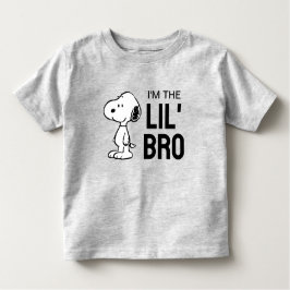 Peanuts | Snoopy Jag Är Den Lille Brodern T Shirt