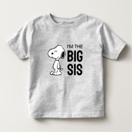 Peanuts Snoopy | Jag är den stora systern T Shirt