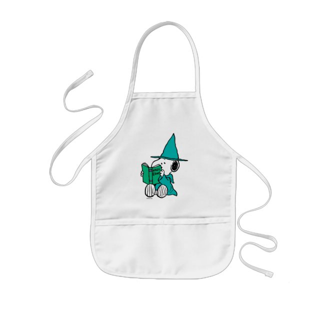 Peanuts Snoopy Magiska Drycker Halloween Barnförkläde (Framsidan)