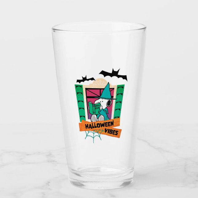 Peanuts Snoopy Magiska Drycker Halloween Glaskopp (Framsida)