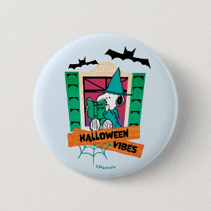 Peanuts Snoopy Magiska Drycker Halloween Knapp