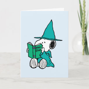 Peanuts Snoopy Magiska Drycker Halloween Kort