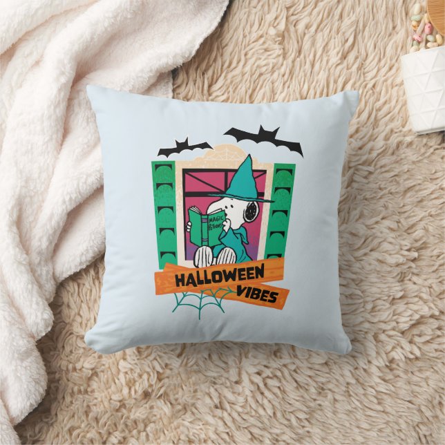 Peanuts Snoopy Magiska Drycker Halloween Kudde (Filt)