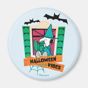 Peanuts Snoopy Magiska Drycker Halloween Magnet
