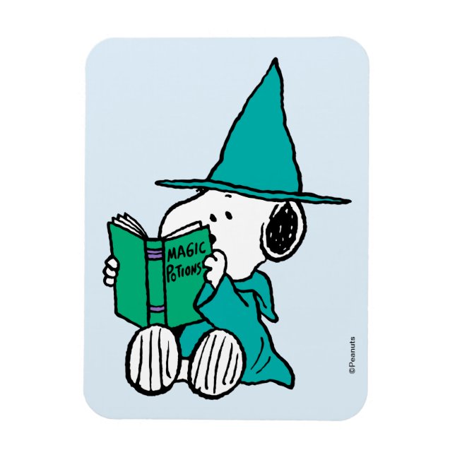 Peanuts Snoopy Magiska Drycker Halloween Magnet (Vertikal)