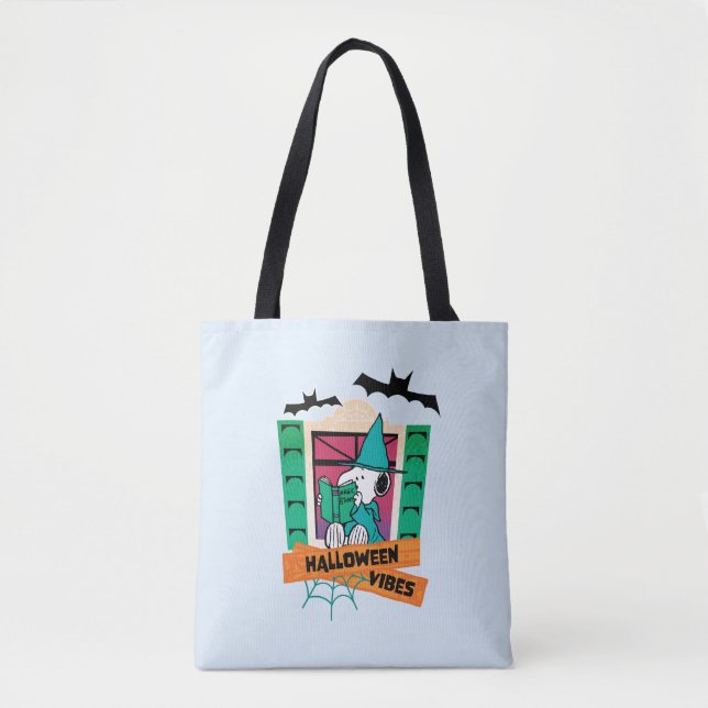 Peanuts Snoopy Magiska Drycker Halloween Tygkasse (Framsida)
