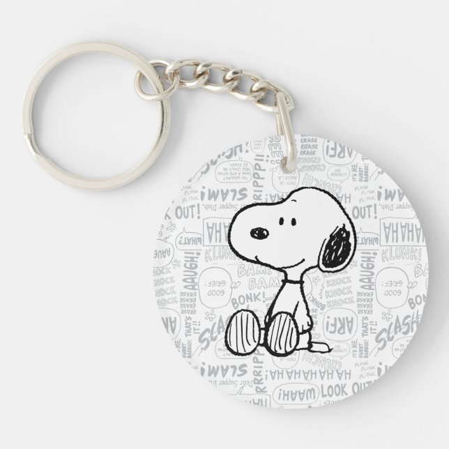 PEANUTS | Snoopy på svartvita Tecknader (Framsidan)
