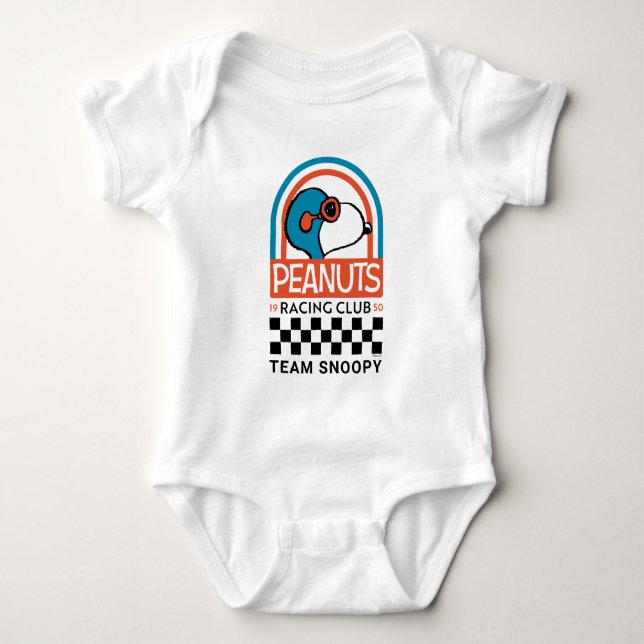 Peanuts | Snoopy Racing Club T Shirt (Framsida)