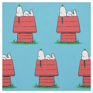 Peanuts   Snoopy som sover Tyg